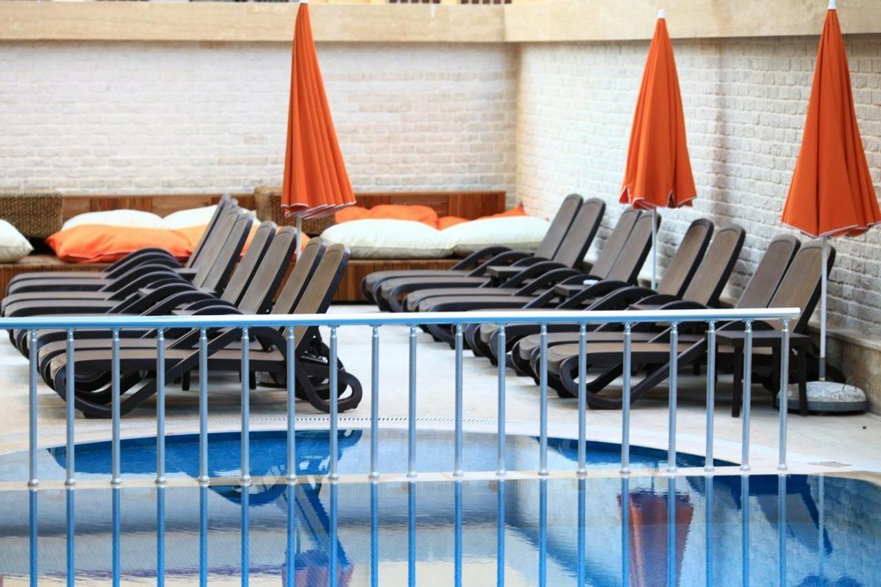 מלון שארם א-שייח Xperience Kiroseiz Aquapark Premier-Naama Bay מראה חיצוני תמונה The pool at the hotel